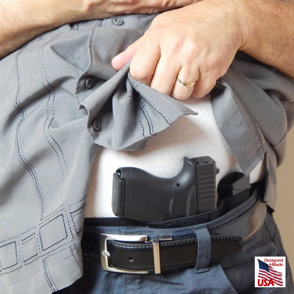 Cintura Tattica Nascosta Per Pistola - Belly Band Con Portacaricatori, Regolabile, Per Glock, Sig E Altri - Foto 2