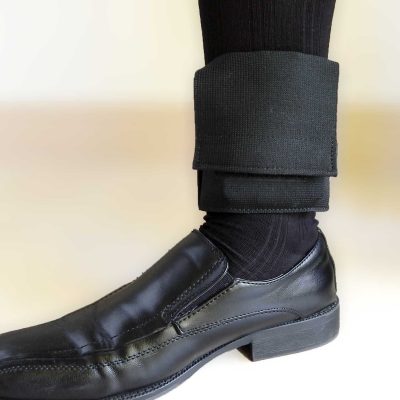 Model 13 Ankle Safe. Carry, completely concealed, your valuables in safety and comfort